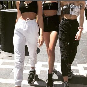 LF Carmar White Joggers NWOT